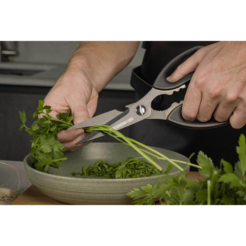 Grunwerg Rockingham Forge Kitchen Scissors - Black