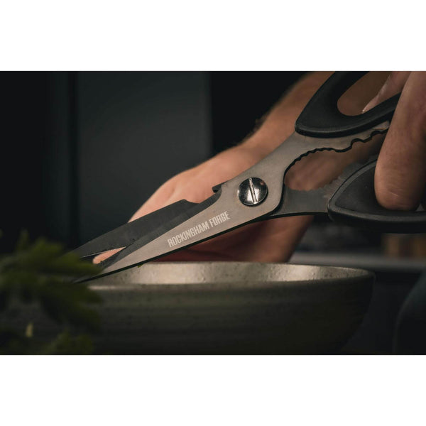Grunwerg Rockingham Forge Kitchen Scissors - Black