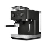 KitchenAid 5KES6551BBK Semi Automatic Espresso Machine with Burr Grinder - Cast Iron Black