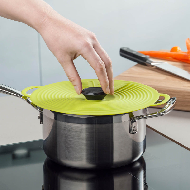 Zeal 20cm Self Sealing Silicone Lid - Lime