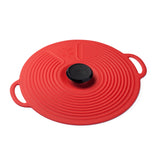 Zeal 20cm Self Sealing Silicone Lid - Red