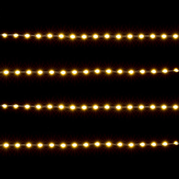 Premier Christmas Compact Ultra Brights 3 Metre 200 LED Lights - Warm White