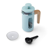 La Cafetière Pisa 3-Cup Cafetière - Sky Blue