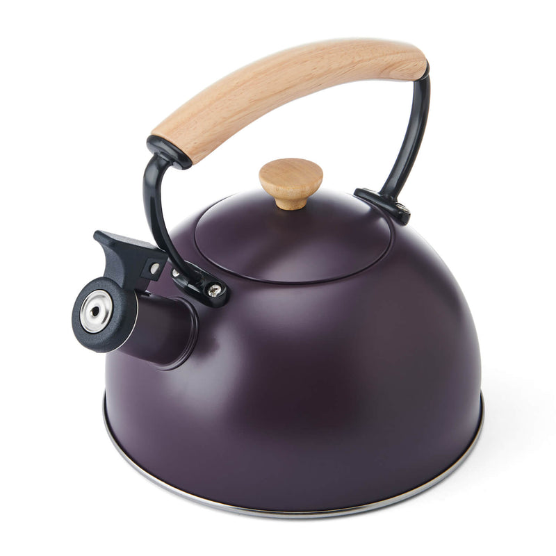 La Cafetière 1.6 Litre Stovetop Whistling Kettle - Purple