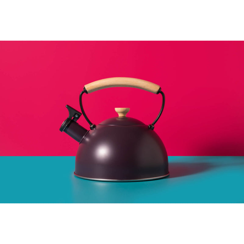 La Cafetière 1.6 Litre Stovetop Whistling Kettle - Purple