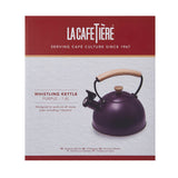 La Cafetière 1.6 Litre Stovetop Whistling Kettle - Purple