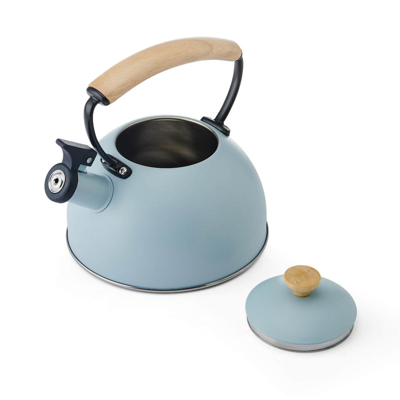 La Cafetière 1.6 Litre Stovetop Whistling Kettle - Sky Blue