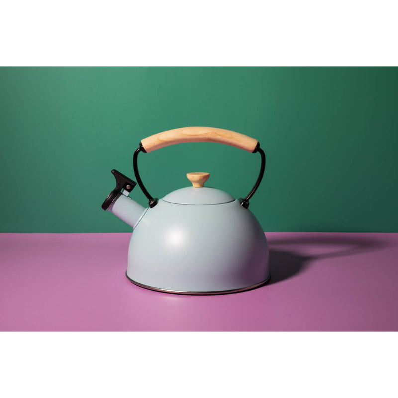 La Cafetière 1.6 Litre Stovetop Whistling Kettle - Sky Blue