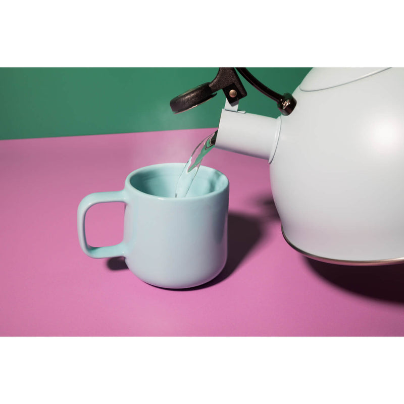 La Cafetière 1.6 Litre Stovetop Whistling Kettle - Sky Blue