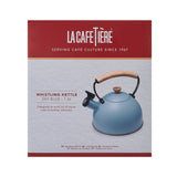 La Cafetière 1.6 Litre Stovetop Whistling Kettle - Sky Blue