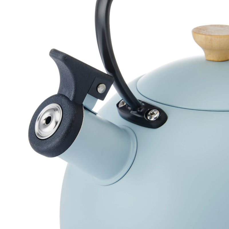 La Cafetière 1.6 Litre Stovetop Whistling Kettle - Sky Blue