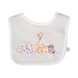 Wrendale Designs by Hannah Dale Little Wren 100% Cotton Bib Gift Set - Little Savannah