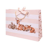 Wrendale Designs by Hannah Dale Little Wren Large Gift Bag - Little Forest