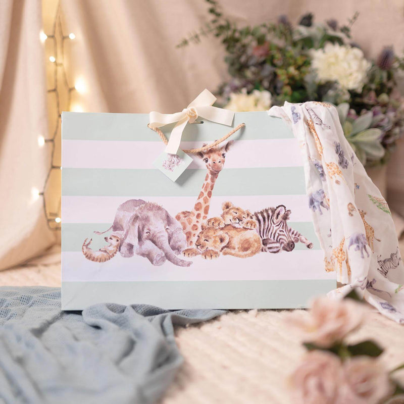 Wrendale Designs by Hannah Dale Little Wren Large Gift Bag - Little Savannah