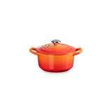 Le Creuset Signature 14cm Cast Iron Round Casserole - Volcanic