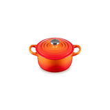 Le Creuset Signature 14cm Cast Iron Round Casserole - Volcanic