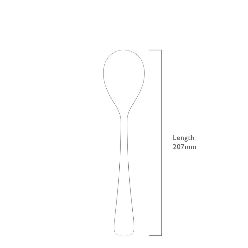 Robert Welch Malvern Bright Stainless Steel Soup Spoon