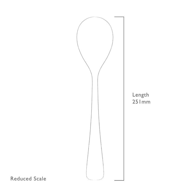 Robert Welch Malvern Bright Stainless Steel Serving Spoon