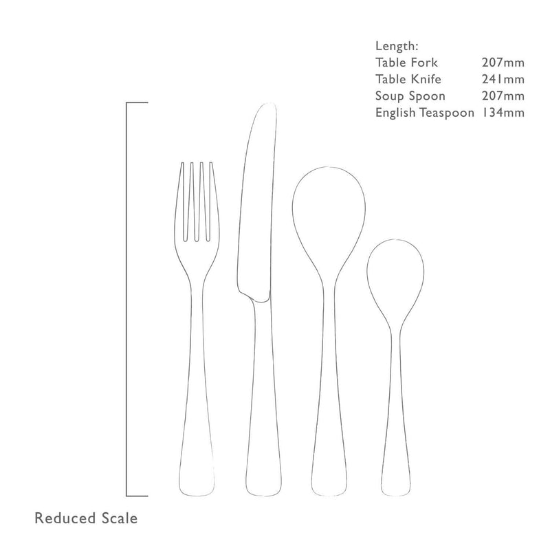 Robert Welch Malvern Bright Stainless Steel Cutlery Set - 24 Piece