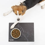 Scruffs® 40cm x 30cm Pet Placemat - Black Marble