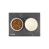 Scruffs® 40cm x 30cm Pet Placemat - Black Marble