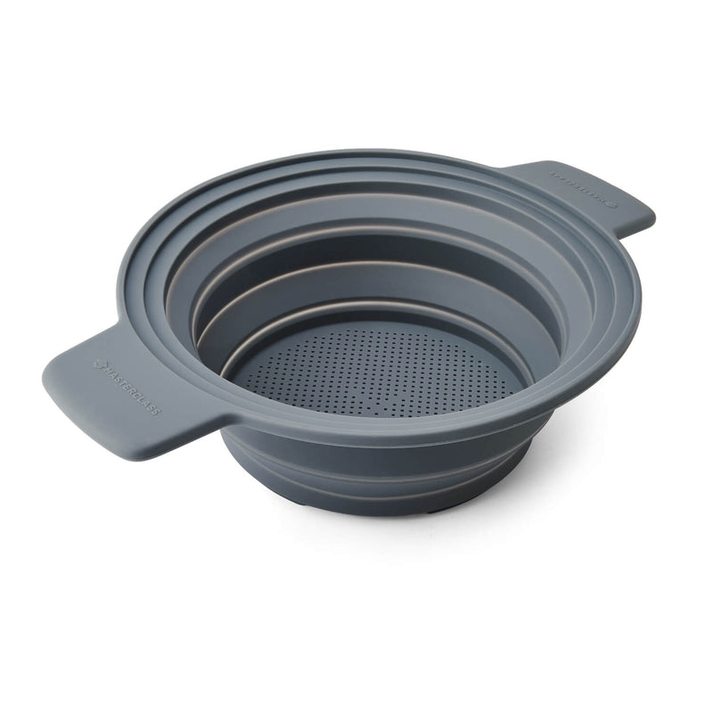 Masterclass 2-in-1 Collapsible Silicone Steam & Strain Colander