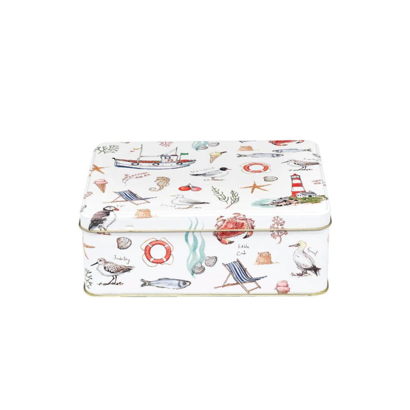 Madeleine Floyd Deep Rectangular Tin - Seaside