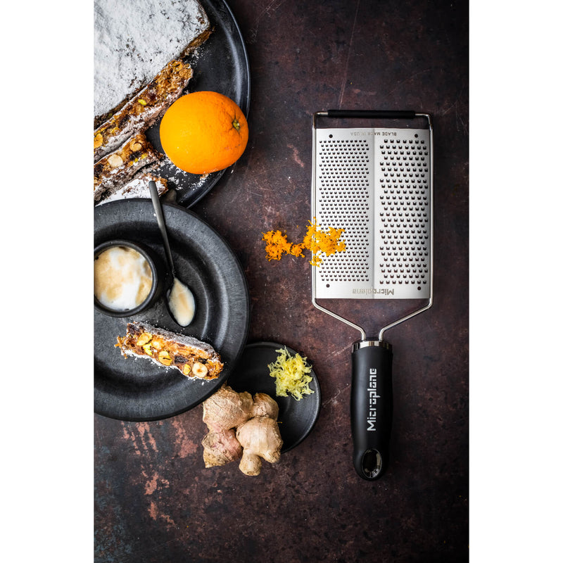 Microplane Gourmet Series Dual Grater - Black