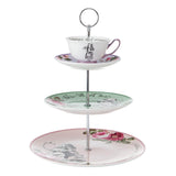 Mikasa V&A Alice In Wonderland Bone China 3-Tier Cake Stand