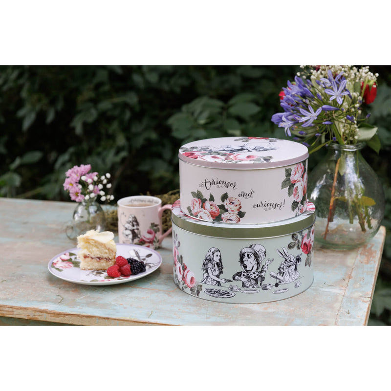 Mikasa V&A Alice In Wonderland Cake Tins - Set Of 2