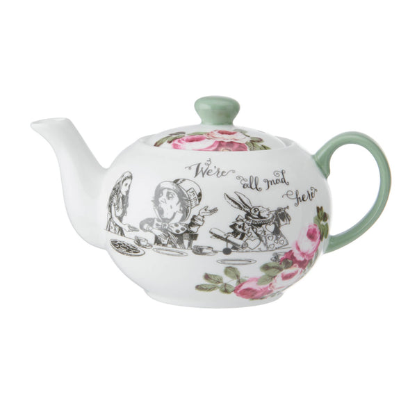 Mikasa V&A Alice In Wonderland Bone China Mini Teapot