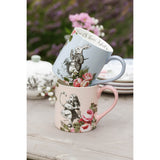 Mikasa V&A Alice In Wonderland His & Hers Bone China Mugs