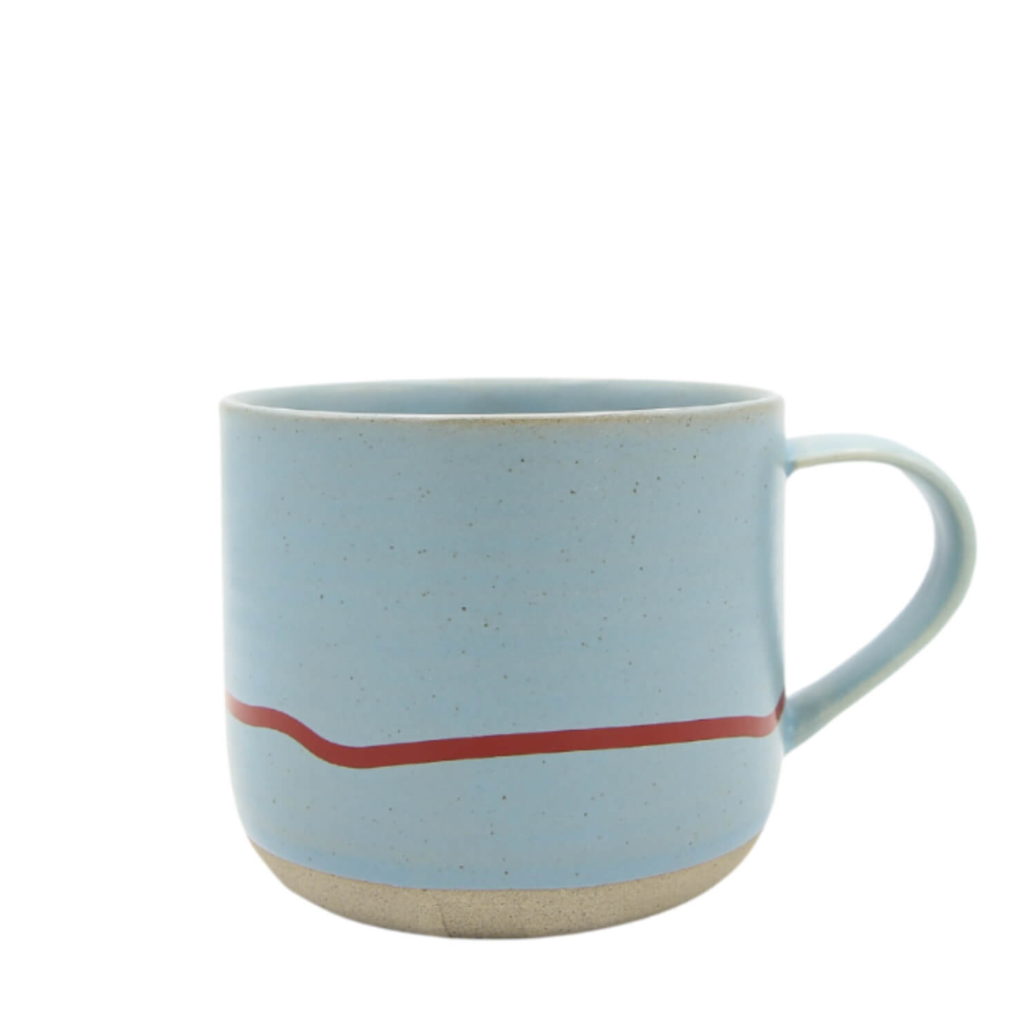 Buy Keith Brymer Jones | Studio 350ml Stoneware Mug - Clear Sky & Red ...