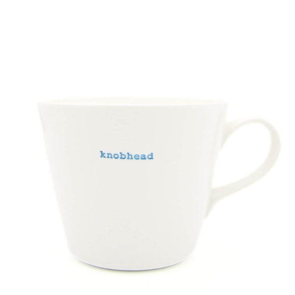 Keith Brymer Jones Word Range Bucket Mug - Knobhead