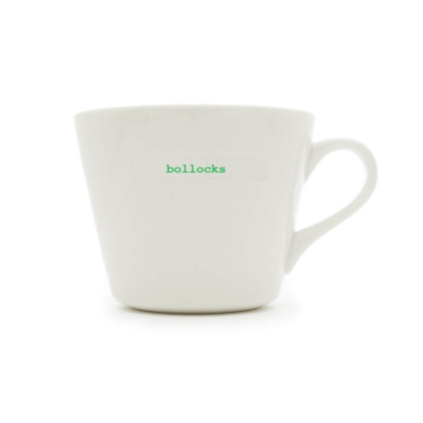 Keith Brymer Jones Range Word Bucket Mug - B*ll*cks