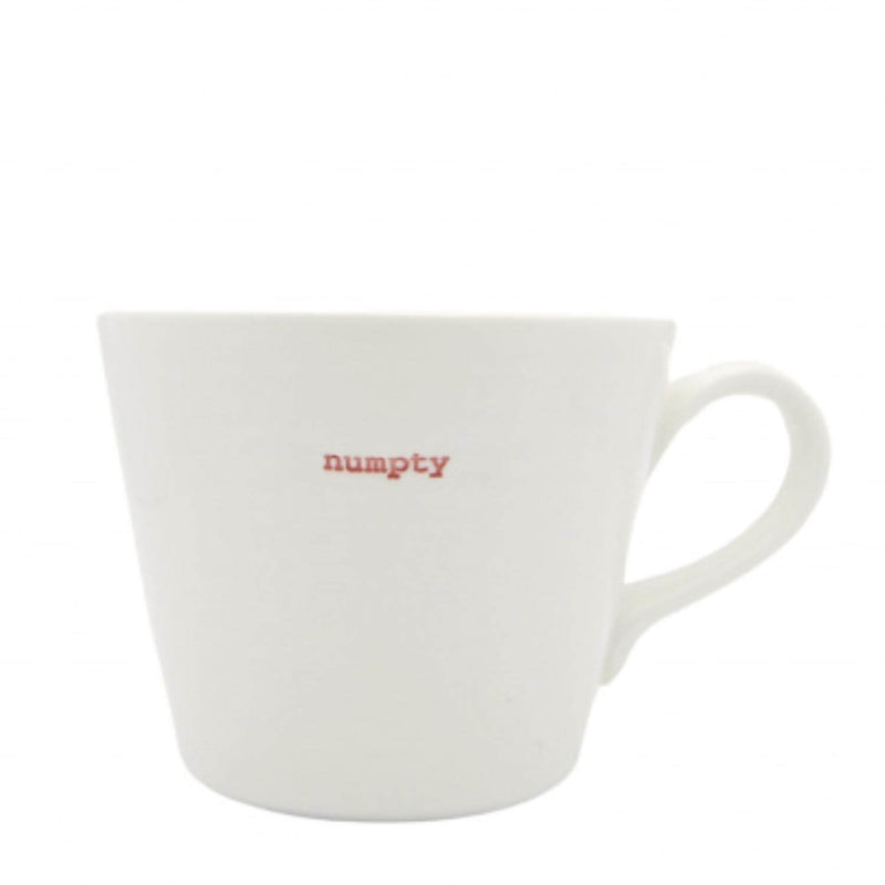 Keith Brymer Jones Word Range Bucket Mug - Numpty