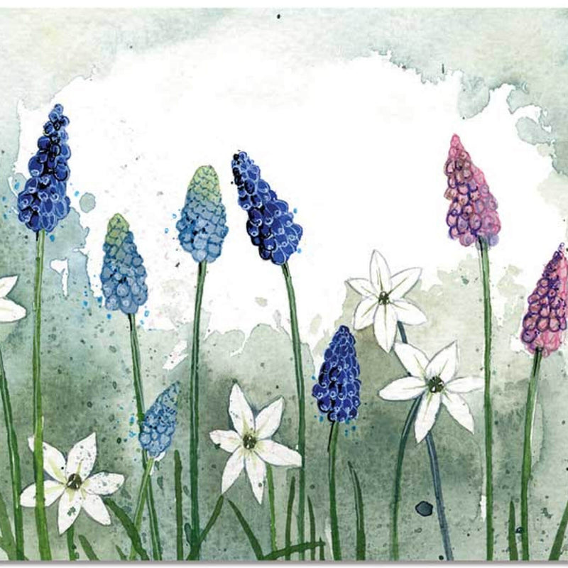 Alex Clark Placemat - Grape Hyacinths