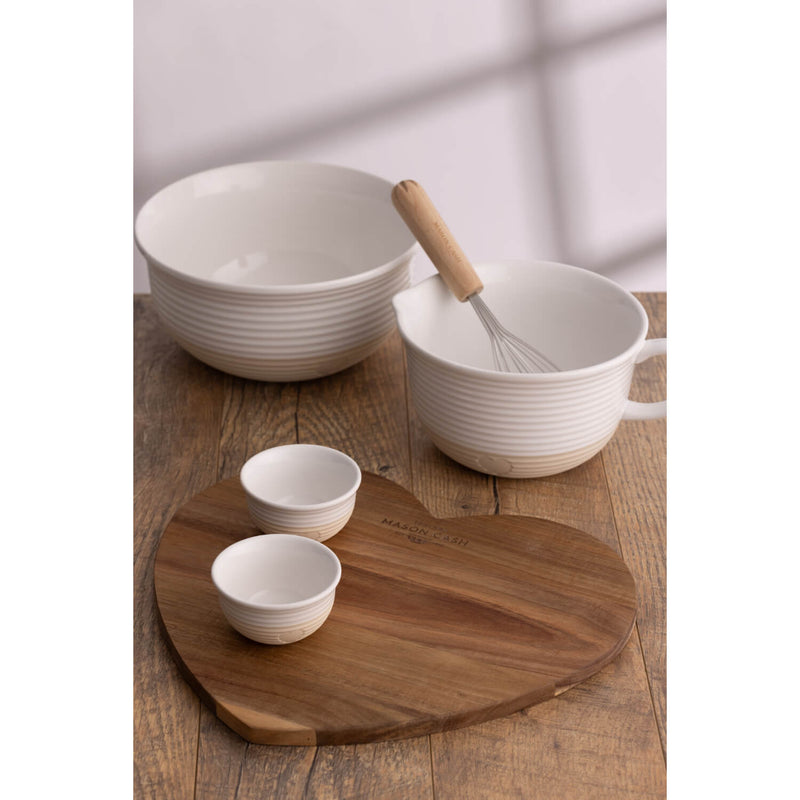 Mason Cash Stoneware Rustic Charm 9.5cm Mini Bowls - Set of 4