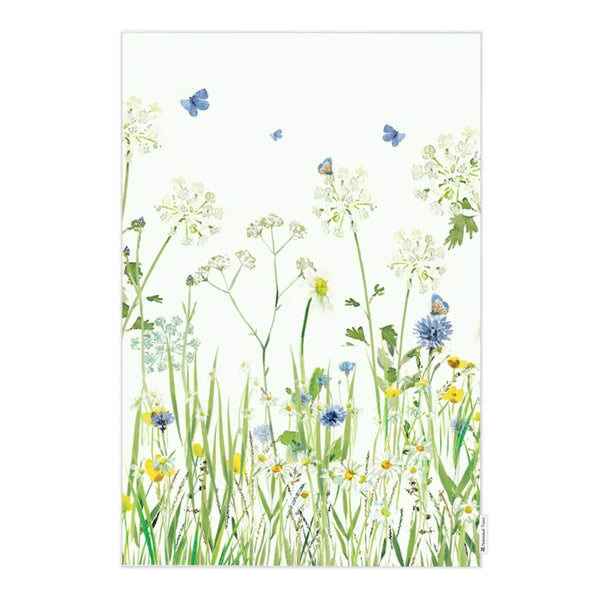 National Trust 100% Organic Cotton Tea Towel - Butterflies