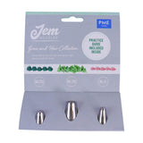 JEM Set of 3 Icing Nozzles - Grass & Hair Collection