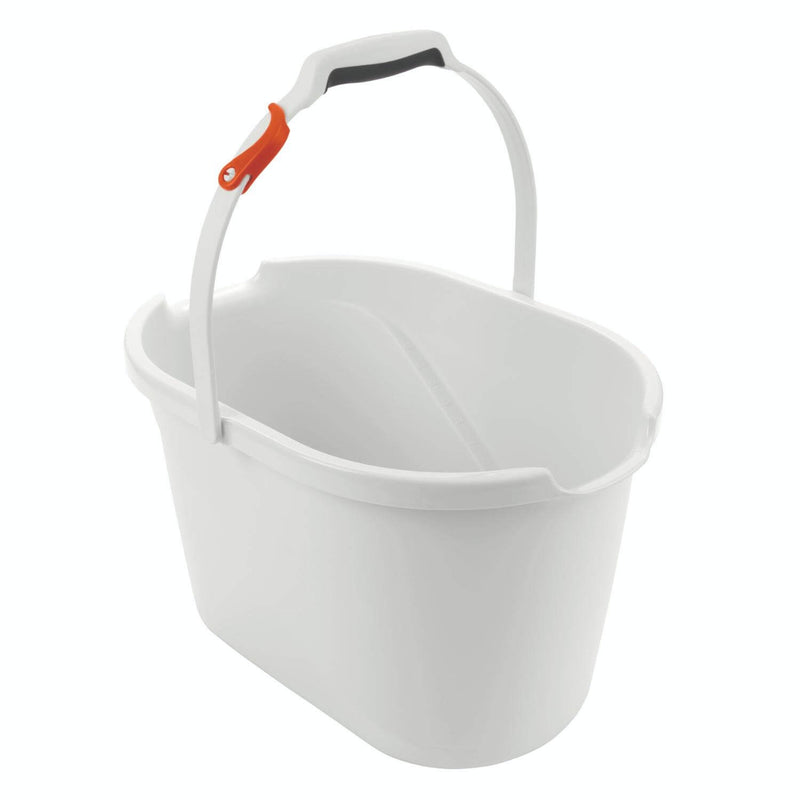 OXO Good Grips Angled Measuring Mop Bucket - Stone White