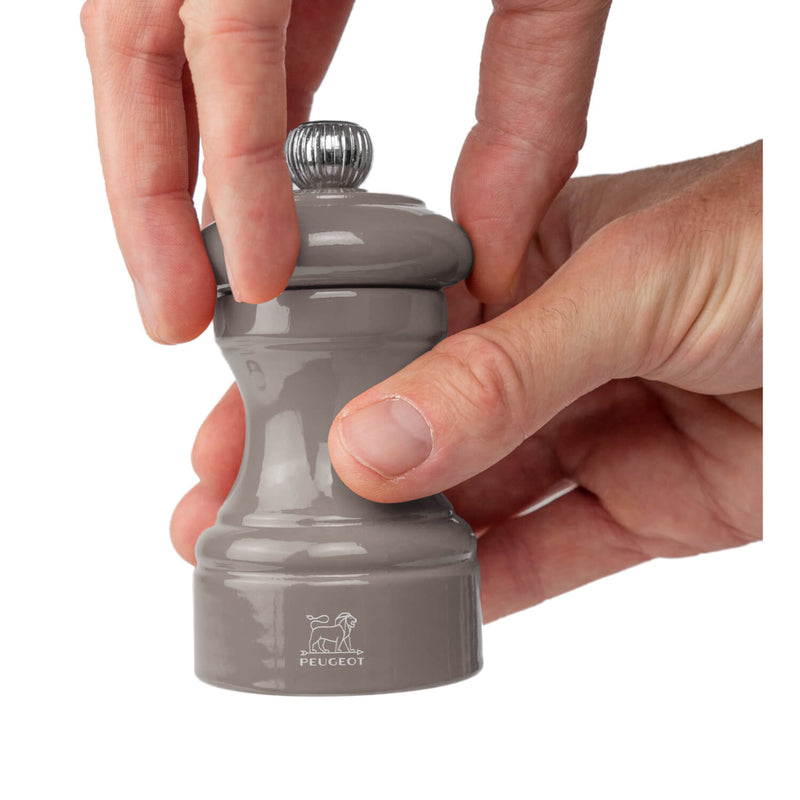 Peugeot Bistro 10cm Pepper Mill - Taupe Grey