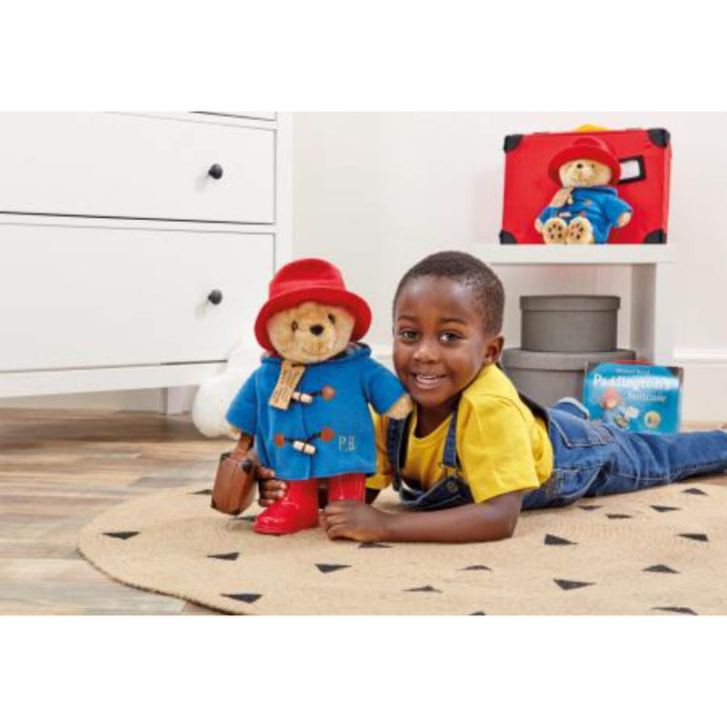 Paddington Bear Classic With Boots & Suitcase Soft Toy - Large