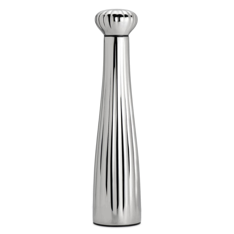 Robert Welch Palm Large Stainless Steel Pepper Mill - Bright