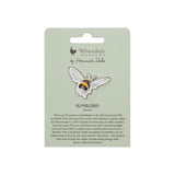 Wrendale Designs by Hannah Dale Pin Badge - Flight Of The Bumblebee - Bee