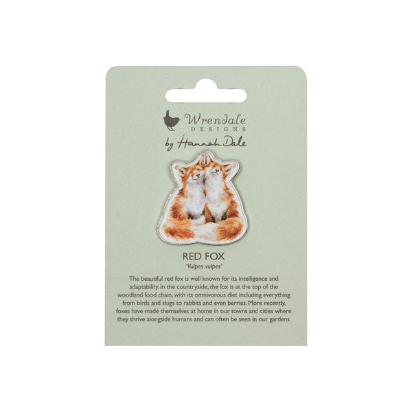 Wrendale Designs by Hannah Dale Pin Badge - Contentment - Fox