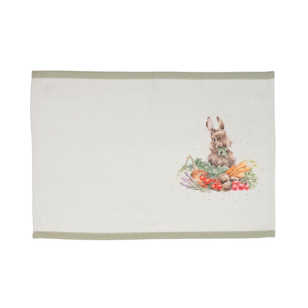 Wrendale Designs by Hannah Dale 100% Cotton Fabric  Set of 4 Placemats - Garden Friends