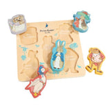 Peter Rabbit Wooden Shape Puzzle - 5-Piece