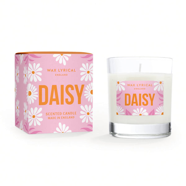 Wax Lyrical Glass Scented Candle - Daisy