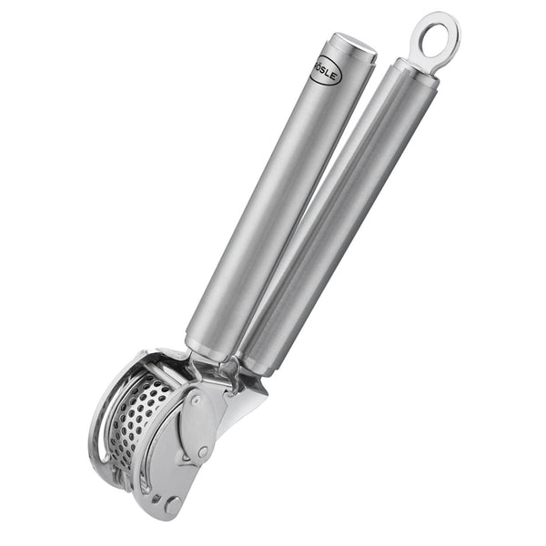 Rosle Stainless Steel Garlic Press with Scraper